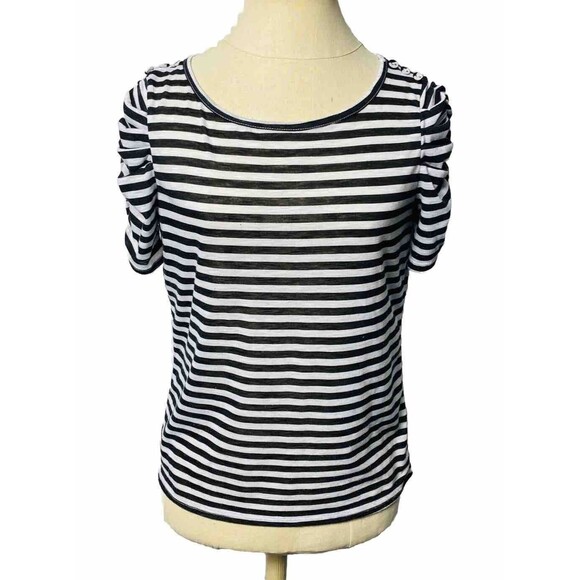 New Directions Women Petite Striped Top Size PS - Picture 1 of 3